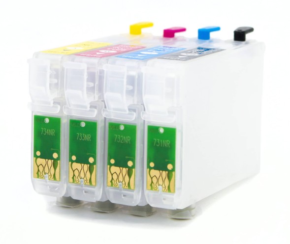 Перезаправляемые картриджи (ПЗК) для Epson Stylus Photo TX210/TX410/TX219/TX200/TX400/TX550W/TX600FW