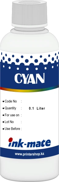 Чернила водорастворимые Ink-Mate CIM-521C Cyan для картриджей Canon CLI-521 100 мл