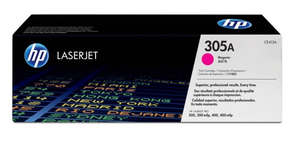 Картридж HP CE413A (305A) Magenta для LaserJet Pro 300 Color М351/MFP M375/400 Color M451/MFP M475