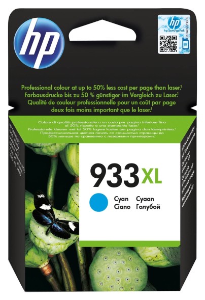 Картридж HP 933XL Cyan для OfficeJet 7110/6100/7510 CN054AE