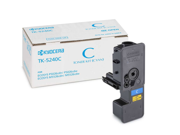 Тонер-картридж Kyocera TK-5240 Cyan для P5026cdn/cdw/M5526cdn/cdw 1T02R7CNL0