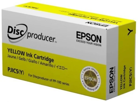 Картридж Epson Discproducer Ink PJIC7(Y) Yellow C13S020692