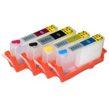 Перезаправляемые картриджи (ПЗК) для HP Deskjet 3520/3522/3526 Officejet 4610/4620/4615/4625 (HP364)