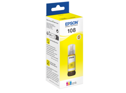 Чернила Epson 108 Yellow для L8050/L6490 C13T09C44A