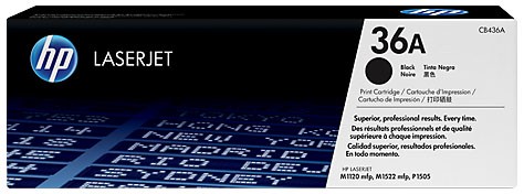 Тонер-картридж HP 36A Black для LaserJet M1120/M1522/P1505 CB436AD