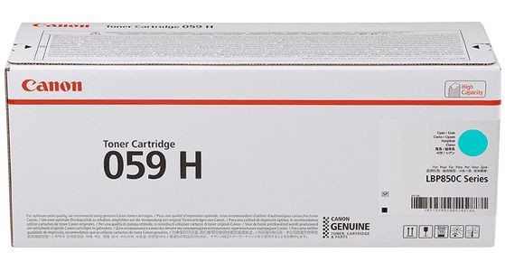 Тонер-картридж Canon 059H Cyan для i-SENSYS LBP852Cx 3626C001