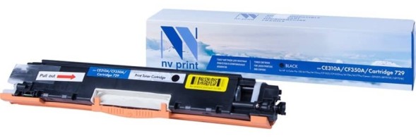 Картридж CE310A/CF350A/729 Black для HP/Canon Color LaserJet CP1025/ CP1025nw совместимый
