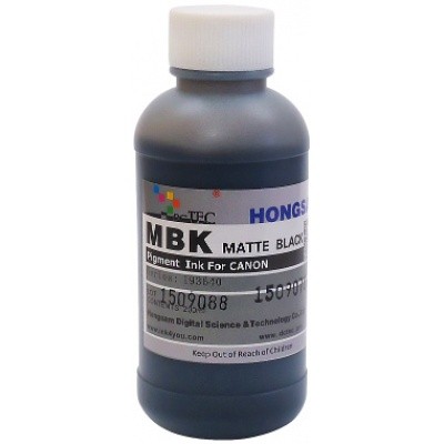 Чернила пигментные Hongsam DCTec для плоттеров Canon imagePROGRAF iPF670/770 Matte Black 200мл