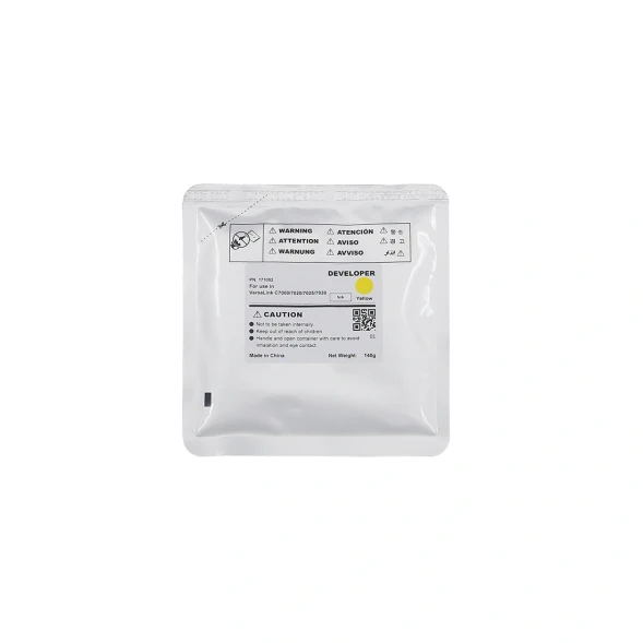 Девелопер, CET, CET171052, Жёлтый, Для копиров XEROX VersaLink C7000/C7020/C7025/7C030, 140г., 400000 стр.