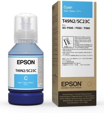 Чернила Epson TN49N2 Cyan для SureColor SC-F500 C13T49N200