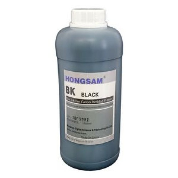 Чернила водорастворимые Hongsam DCTec для плоттеров Canon imagePROGRAF iPF670/770 Photo Black 1000мл