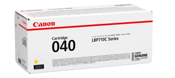 Картридж Canon 040 Yellow для i-SENSYS LBP710/712 0454C001
