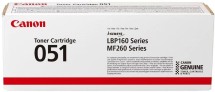 Тонер-картридж Canon 051 для i-SENSYS LBP162dw/MF269dw/MF267dw/MF264dw 2168C002