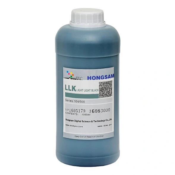 Чернила пигментные DCTec Hongsam  9890/Light Light Black1000ml