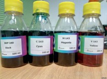 Комплект чернил OCP (BKP249, C143, M143, Y143) для картриджей HP 920, 100 gr. x 4