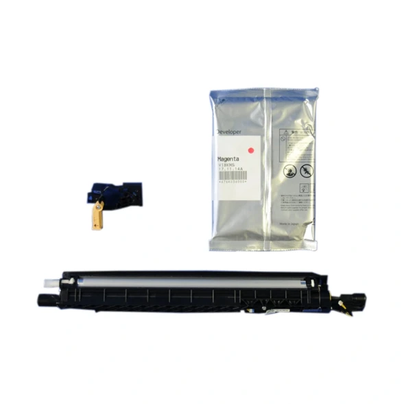 Комплект проявки (узел + проявитель), Xerox, 607K07281 / 607K07280 (голубой), Для Xerox VersaLink C7020/C7025/C7030