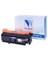Картридж CE401A Cyan для HP Color LaserJet 500 M575dn/M575f/M575c/M551dn совместимый