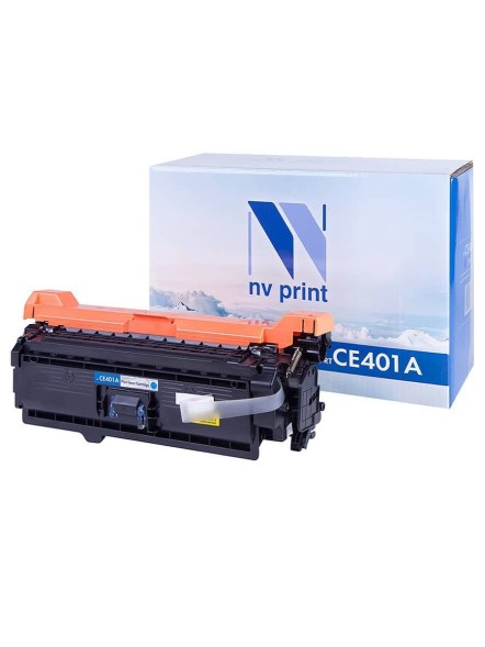 Картридж CE401A Cyan для HP Color LaserJet 500 M575dn/M575f/M575c/M551dn совместимый