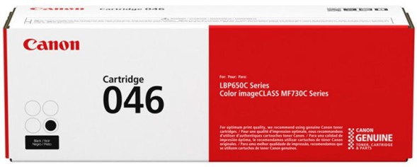 Тонер-картридж Canon Cartridge 046 Black для i-SENSYS LBP653Cdw/LBP654Cx 1250C002