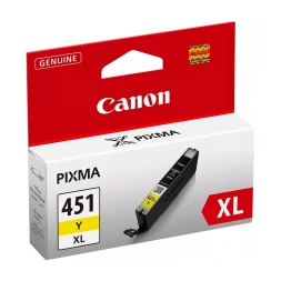 Картридж Canon CLI-451XL Yellow для PIXMA iP7240/iP8740/iX6840 6475B001