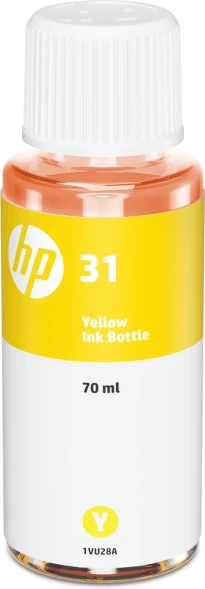 Чернила HP 31 Yellow для HP Smart Tank 300/400/500/600/5100/7000/7300/7600 series 1VU28AE