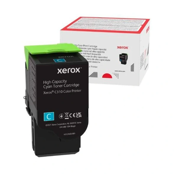 Тонер-картридж Xerox Cyan для C310/C315 006R04369