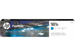 Картридж HP J3M68A 981A Cyan для HP PageWide Enterprise Color 556/MFP 586