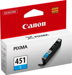 Картридж Canon CLI-451 Cyan для PIXMA iP7240/iP8740/iX6840 6524B001
