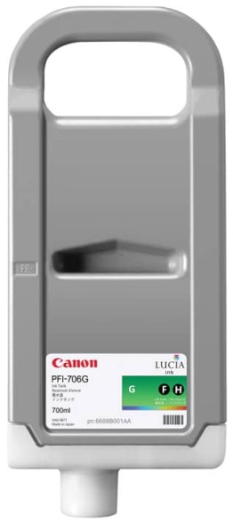 Картридж Canon Pigment Ink Tank PFI-706 Green для imagePROGRAF iPF8400/iPF8400S/iPF8400SE 6688B001