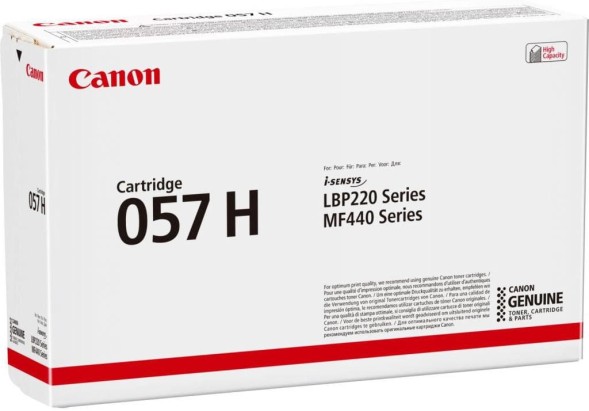 Тонер-картридж Canon Cartridge 057H для i-SENSYS MF440/LBP220 3010C002
