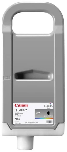 Картридж Canon Pigment Ink Tank PFI-706 Gray для imagePROGRAF iPF8400/iPF8400S/iPF8400SE 6690B001