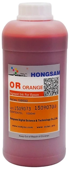 Чернила DCTec для Epson 7900 Dye Orange (OR) 1000 ml