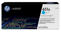 Картридж HP CE341A (651A) Cyan для LaserJet 700 Color MFP 775