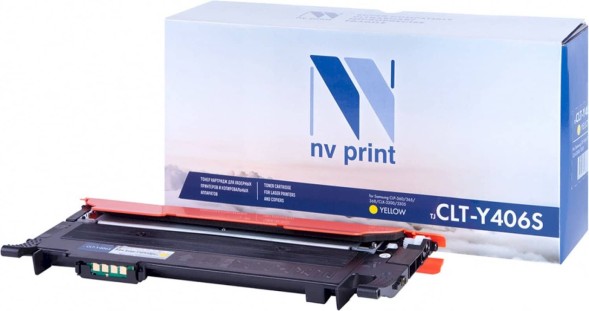 Картридж CLT-Y406S Yellow для Samsung CLP-360/365/368/CLX-3300/3305/3307 совместимый