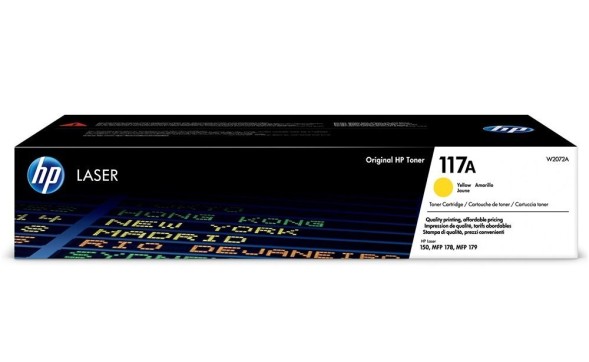 Картридж HP W2072A (117A) Yellow для Color Laser 150a/150nw
