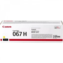 Картридж Canon 067H Yellow для MF651Cw/MF655Cdw/MF657Cdw/LBP631Cw/LBP633Cdw 5103C002