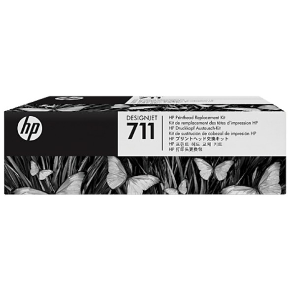 Печатающая головка HP 711 для плоттеров HP DesignJet T120/T520/T125/T525 C1Q10A