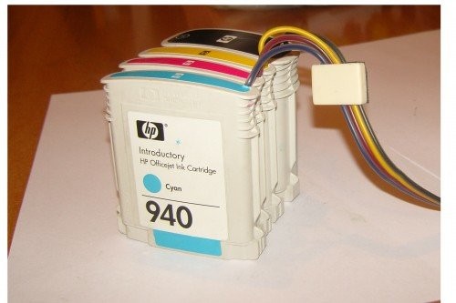 СНПЧ HP8000 для HP OfficeJet 8000/8500 картриджи № 940