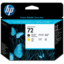 Печатающая головка HP №72 Matte Black and Yellow Printhead C9384A