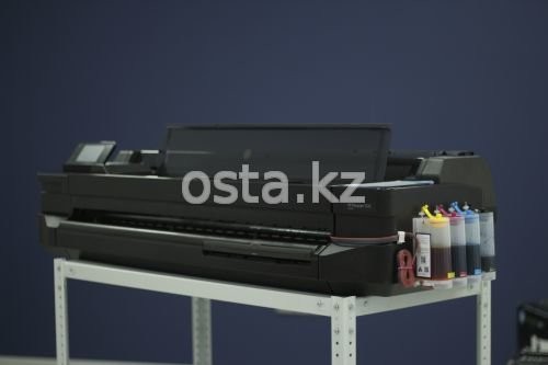 СНПЧ для плоттера HP Designjet T120/T520 с установкой и комплектом чернил