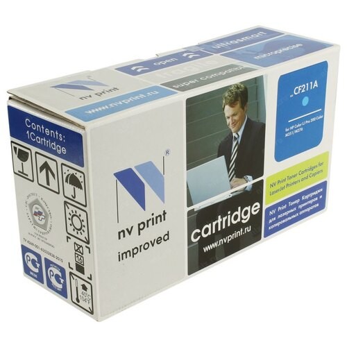 Картридж CF211A Cyan для HP LaserJet M251n/M251nw/M276n/M276nw совместимый