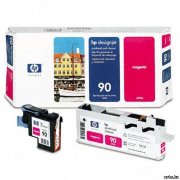 HP №90 Magenta Printhead and Printhead Cleaner C5056A for DesignJet 4000/4500