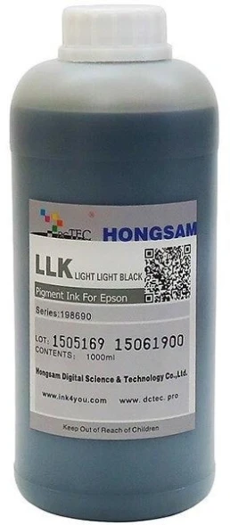 Чернила DCTec для Epson 7900 Pigment Light Light Black (LLK) 1000 ml