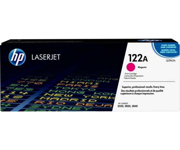 Картридж HP Q3963A (122A) Magenta для Color LaserJet 2550/2820/2840