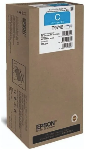 Картридж Epson Cyan для WorkForce Pro WF-C869R C13T97420N