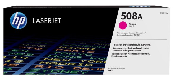Картридж HP CF363A (508A) Magenta для Color LaserJet Enterprise M552/M553/M577