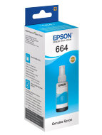 Чернила Epson 664 Cyan для L120/L222/L132/L312 T6642 C13T66424A