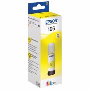 Чернила Epson 106 Yellow для L7160/L7180 C13T00R440