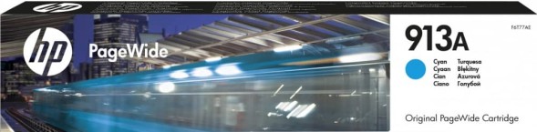 Картридж HP 913A Cyan для PageWide 377dw/352dw Pro 477dw/452dw F6T77AE