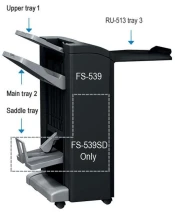 Финишер-степлер Konica Minolta FS-539 для bizhub C361i/C301i/C251i AAR4WY1